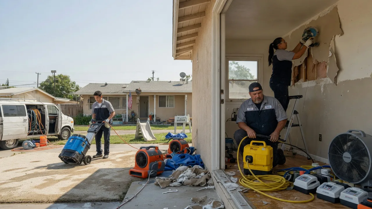 Water Damage Restoration in San Perlita, TX near me